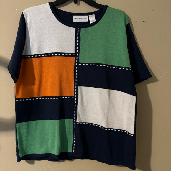 Alfred Dunner Tops - Vintage Alfred Dunner knit T-shirt‎ top